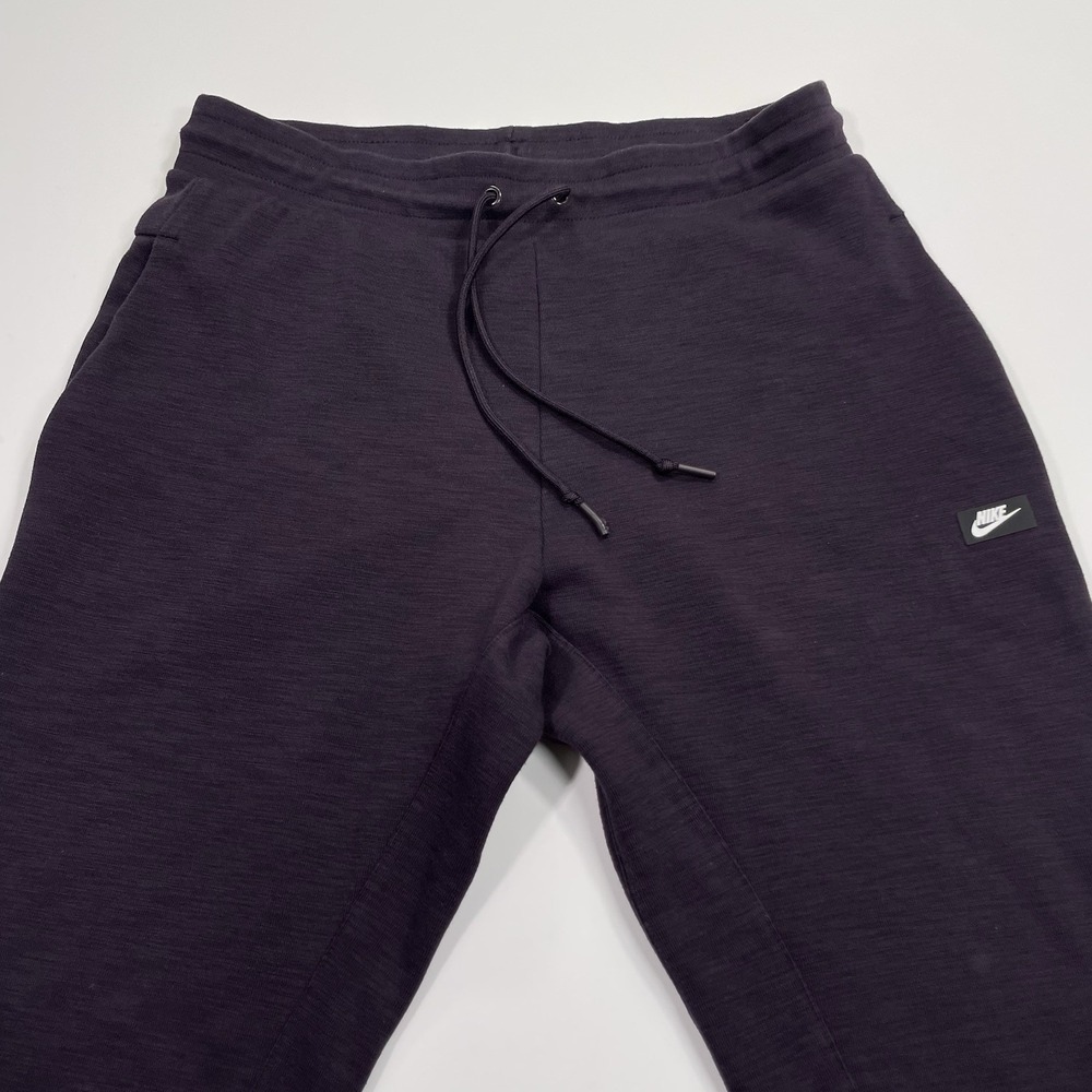 Nike Joggers Sweatpants Men's Large Purple Heathered Box Logo Gym Casual